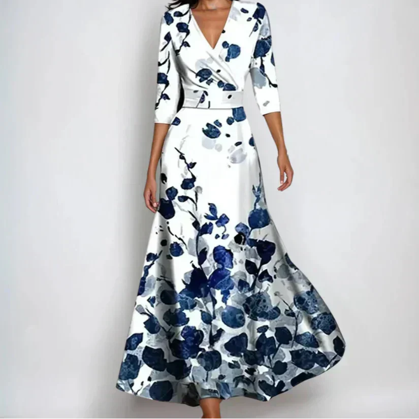 Emily - Luxury Floral Dress