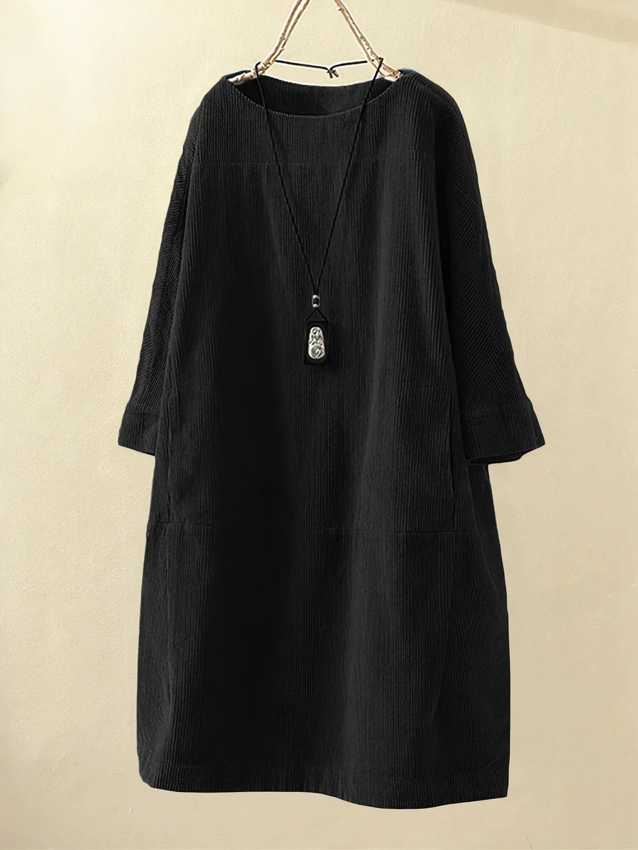 Lyla | Corduroy Tunic Dress
