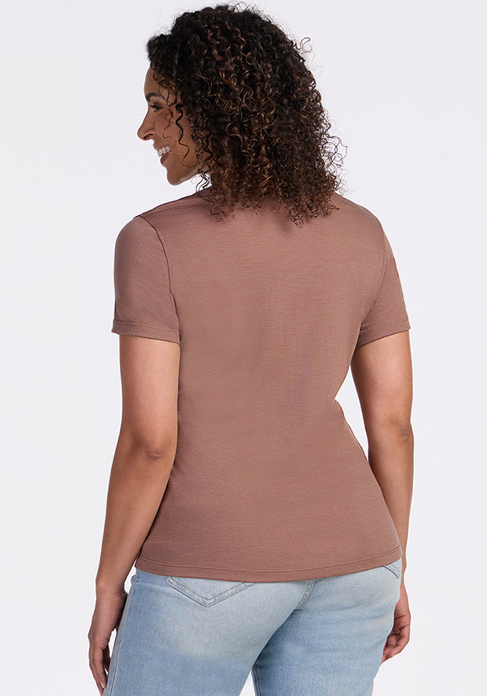 Liza Crew Neck Tee - Sienna Kiss